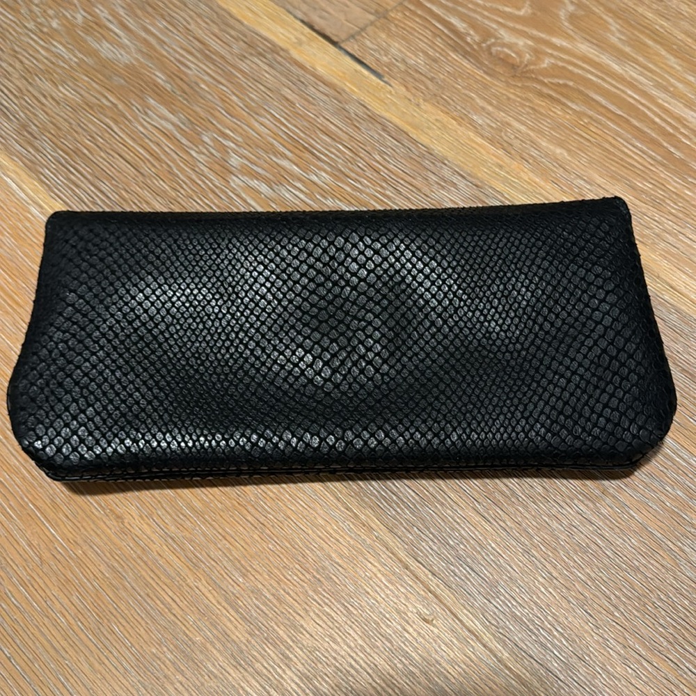 Lauren Merkin Snake Python Print Leather Clutch W… - image 8